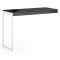 BDI Sequel 20 6112 Charcoal And Satin Nickel Desk Return