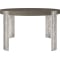Bernhardt Prado Dining Table in Porcini | Bright Graphite
