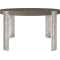 Bernhardt Prado Dining Table in Porcini | Bright Graphite