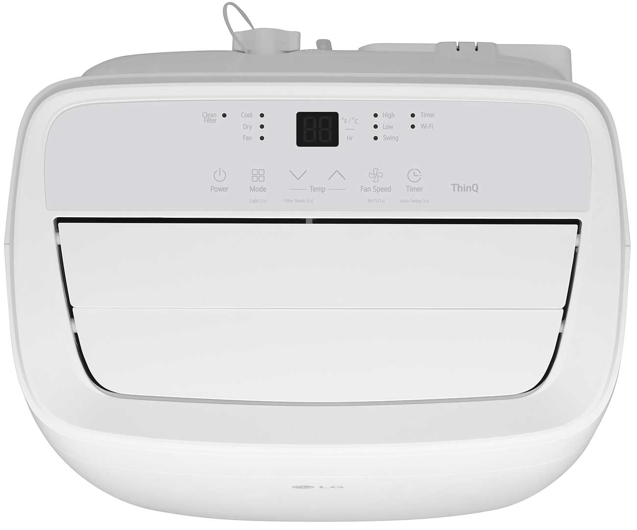 Top View of LG Portable Air Conditioner