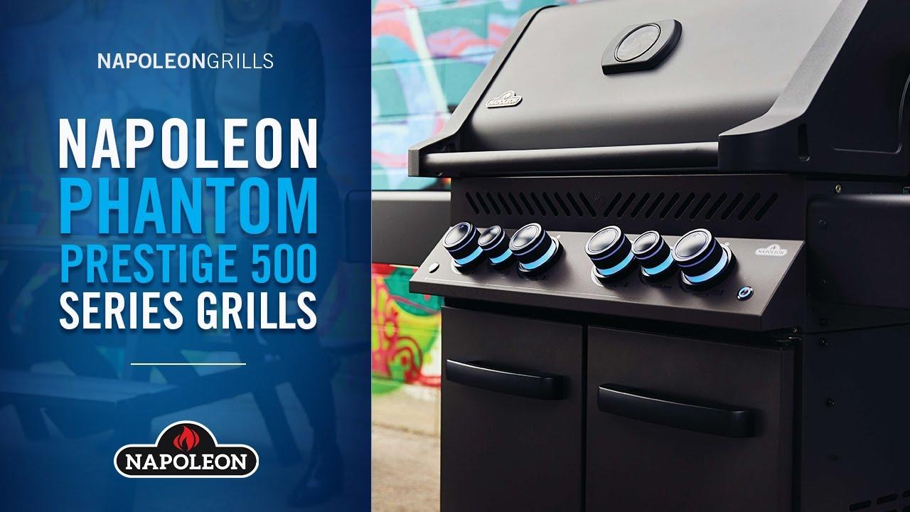 Watch Napoleon Phantom Prestige 500 Grill
