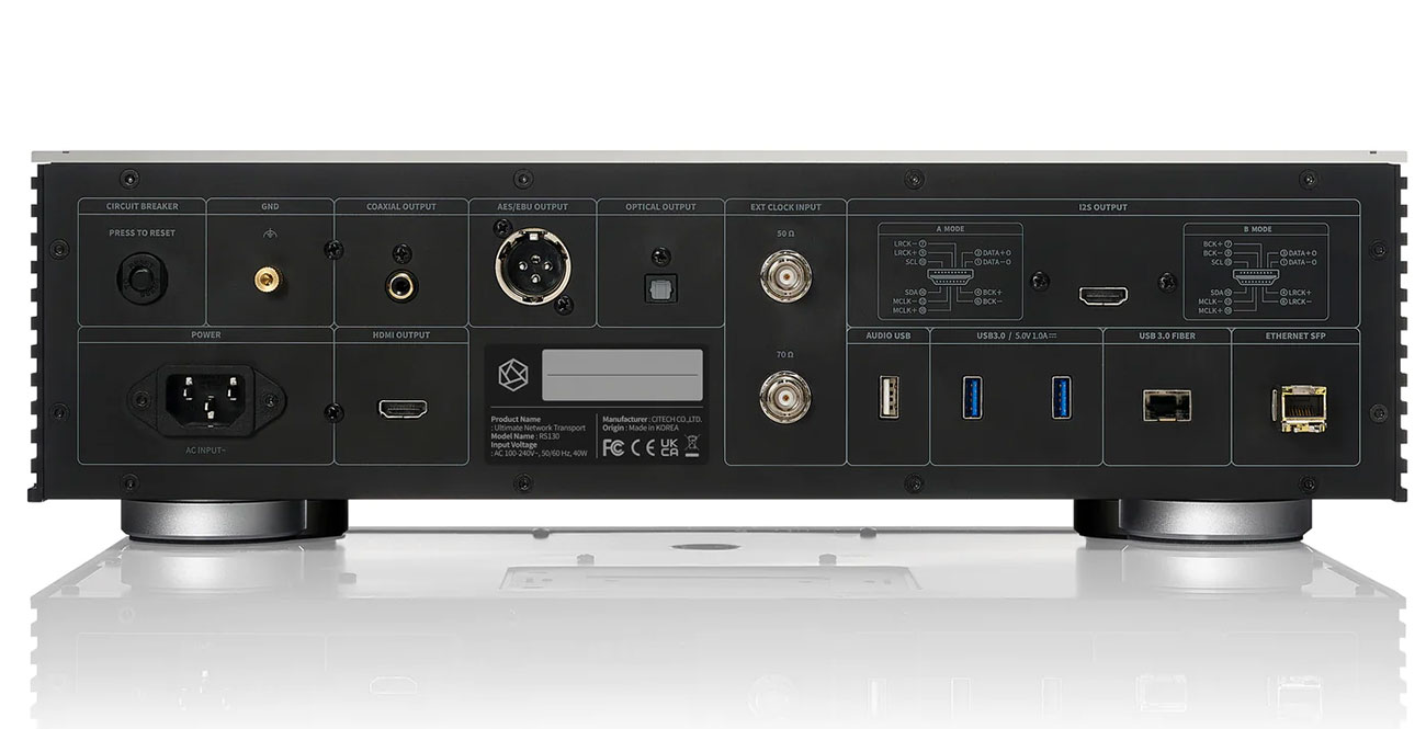 HiFi Rose - HFRRNSRS130BLK - Wireless Multi-Room Audio Systems