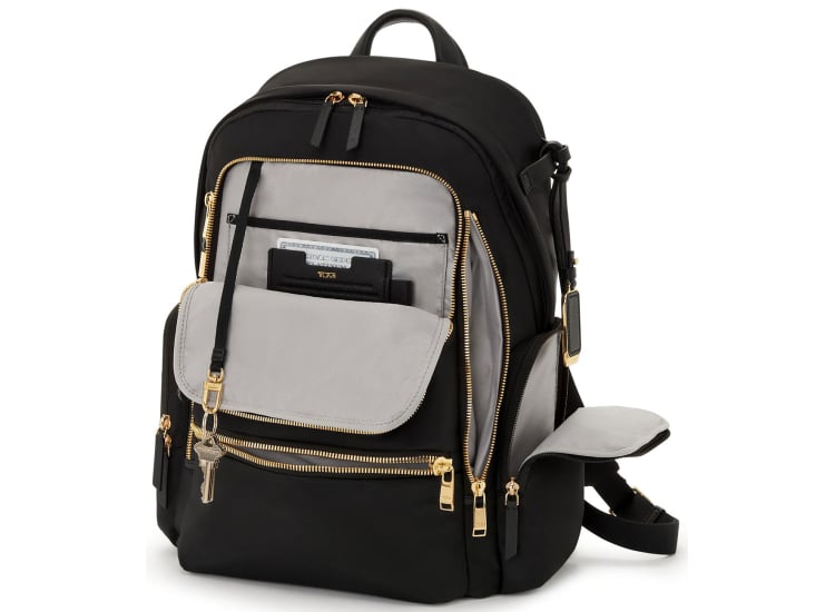 calais leather backpack price Huckleberry Custom Backpack for Men Elegant and functional TUMI Voyageur Celina Backpack with