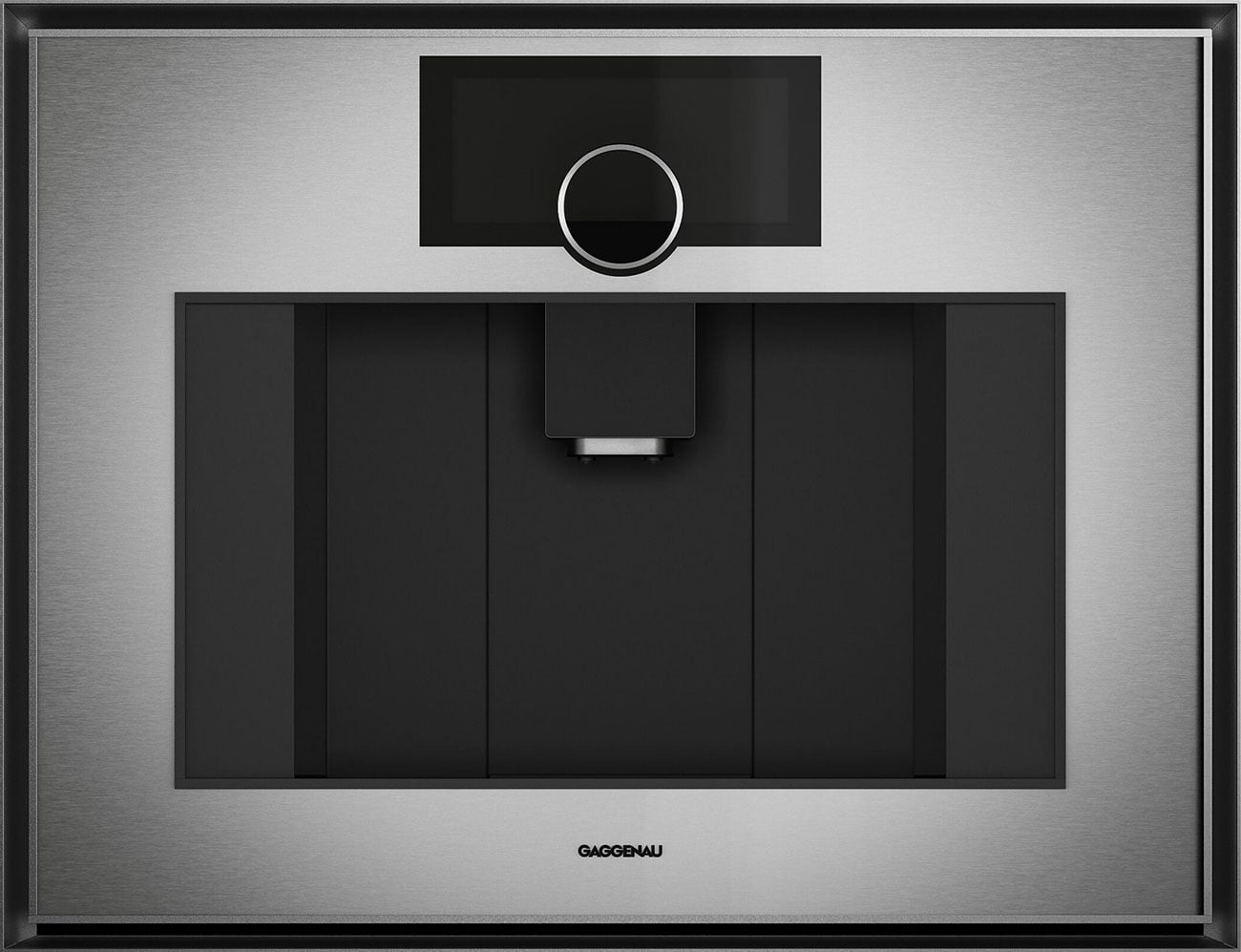 Main front view of Gaggenau Coffee Machine in Stainless
