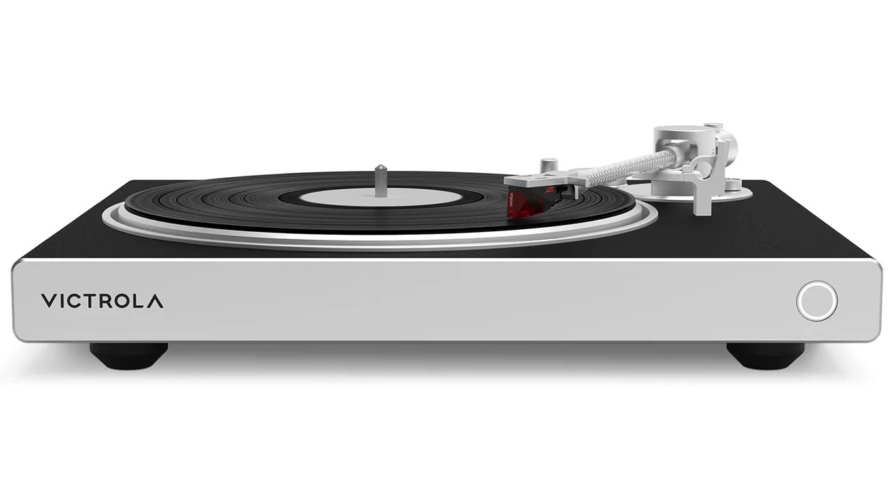 Front View of Victrola Turntable 