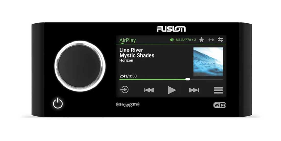 Front View Image of Marine Stereo