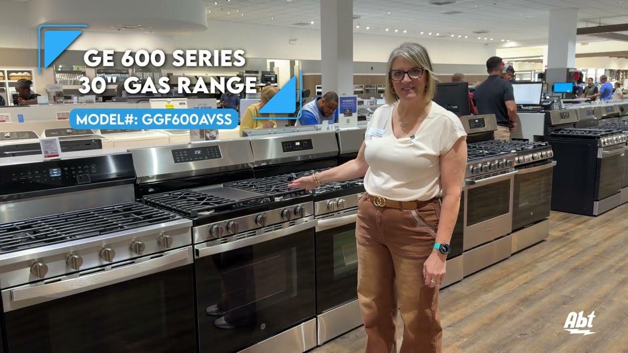 Watch GE 30 Inch Gas Range - GGF600AV