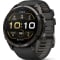 Garmin fenix 9 Pro Smartwatch 51mm in Carbon Gray DLC Titanium with Black/Pebble Gray Silicone Band