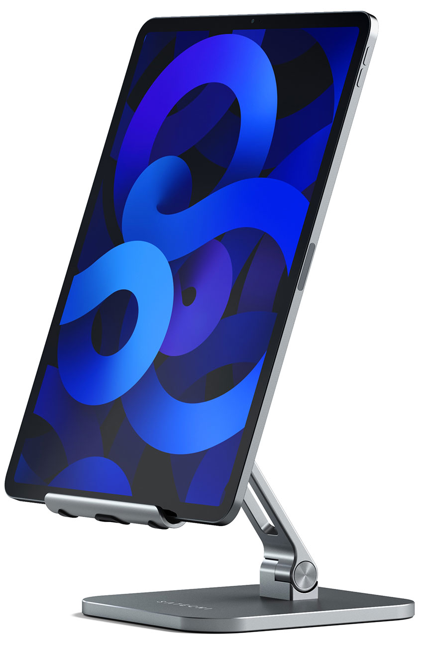 Front Angled View Image of Stand With iPad
