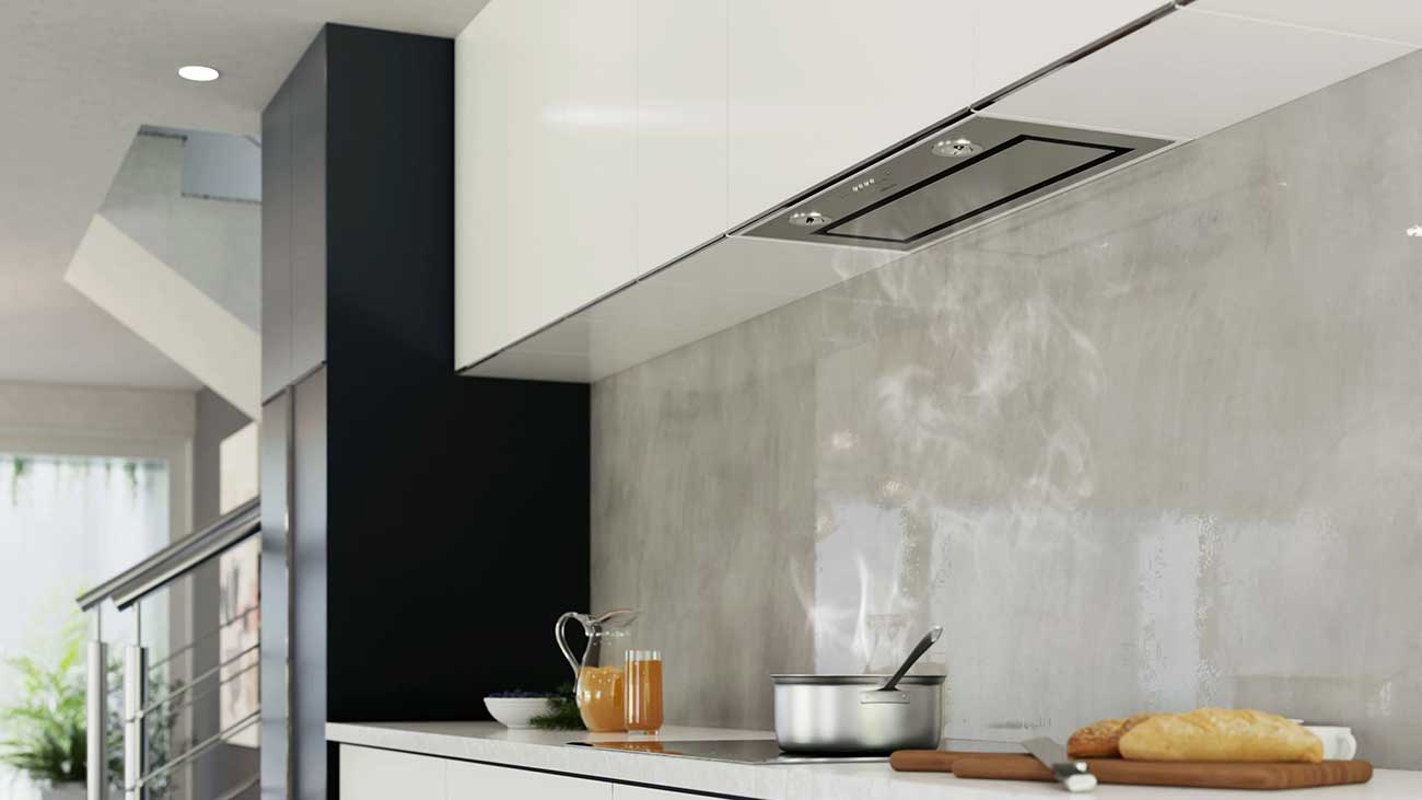 Elica - EUM634S1 - Custom Hood Ventilation