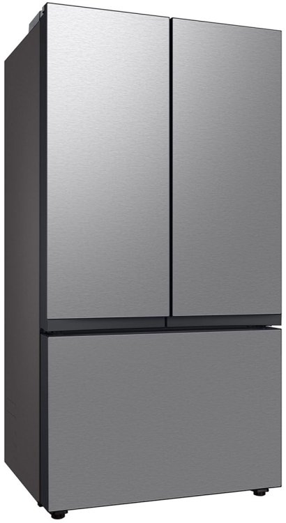 Large image of Samsung Bespoke 24 Cu. Ft. 3-Door French Door Refrigerator 36-Inch Wide ADA in Stainless Steel