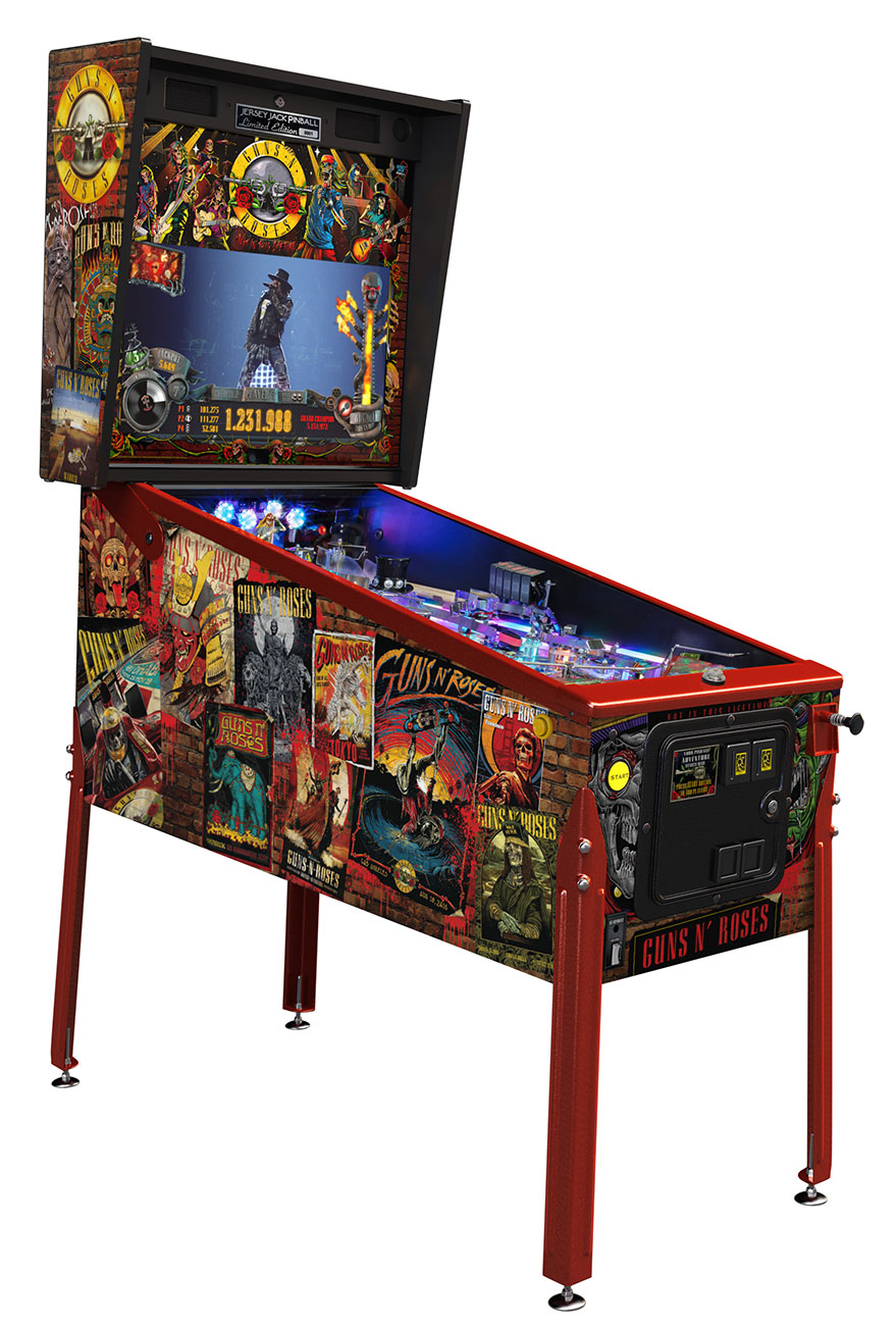 Jersey Jack Pinball - GUNSNROSESLE - Pinball Machines