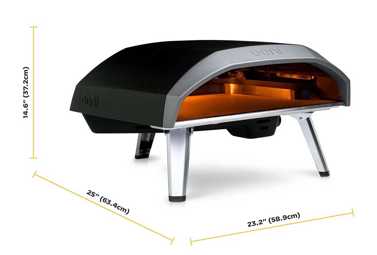 Outdoor Pizza Oven Dimensions Detail