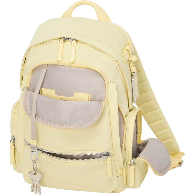 good tumi backpack for babies - Alpha Bravo Navigation - Everyday Travel Backpack - Fits Up to 15" Laptop - 16.0" X 14.0" X 7.3" The black and gold Voyageur Celina backpack is designed by TUMI TUMI Voyageur Celina Medium Backpack