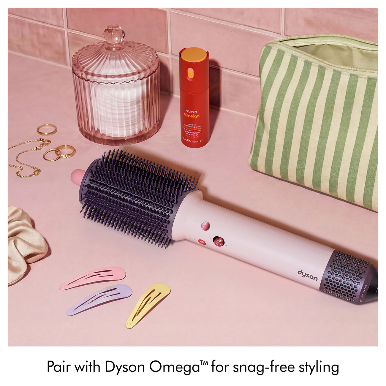 Omega Styling View of Brush