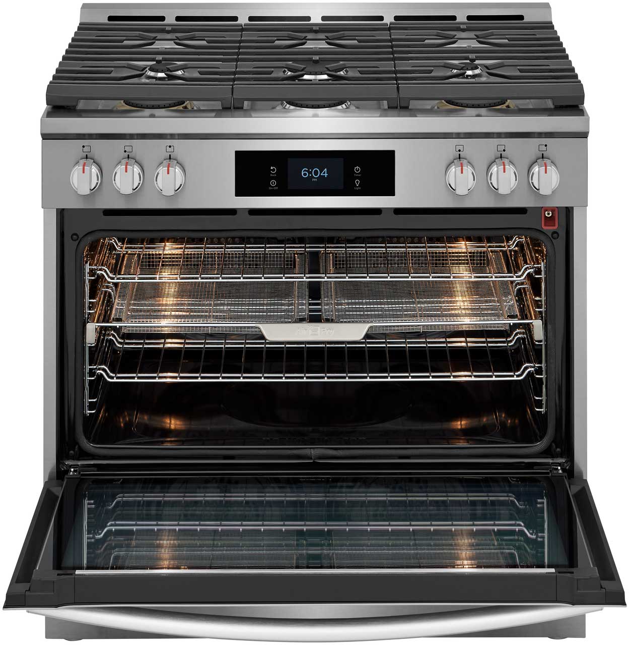 Open view of Frigidaire Range