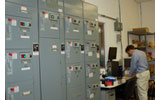 Power controls at Abt's on-site power plant.