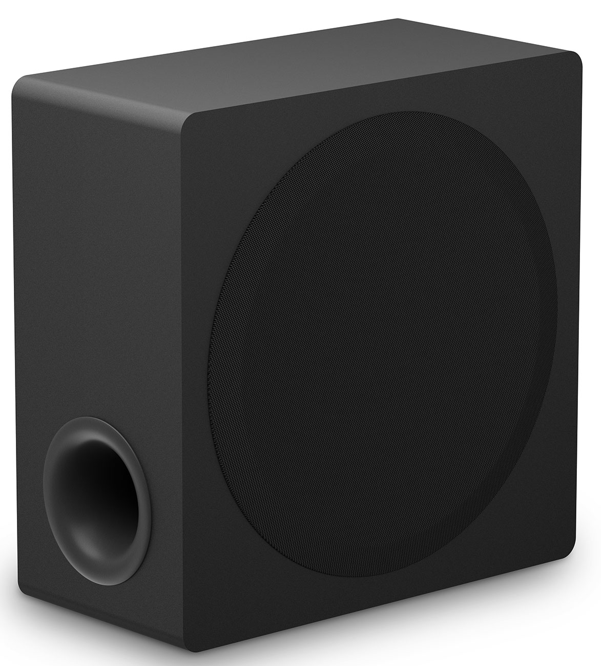 Front Angled View of LG Subwoofer