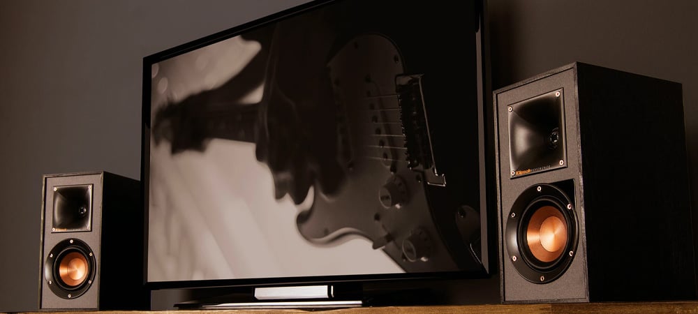 Close up View of Home Theater