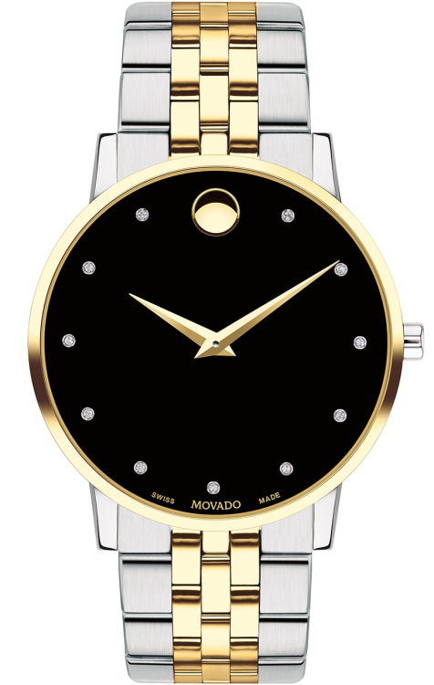 Movado Museum Classic 40mm Two-Tone Mens Watch - 0607202 display picture 1
