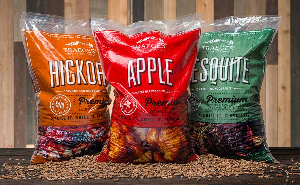 Various Flavors of Wood Pellets