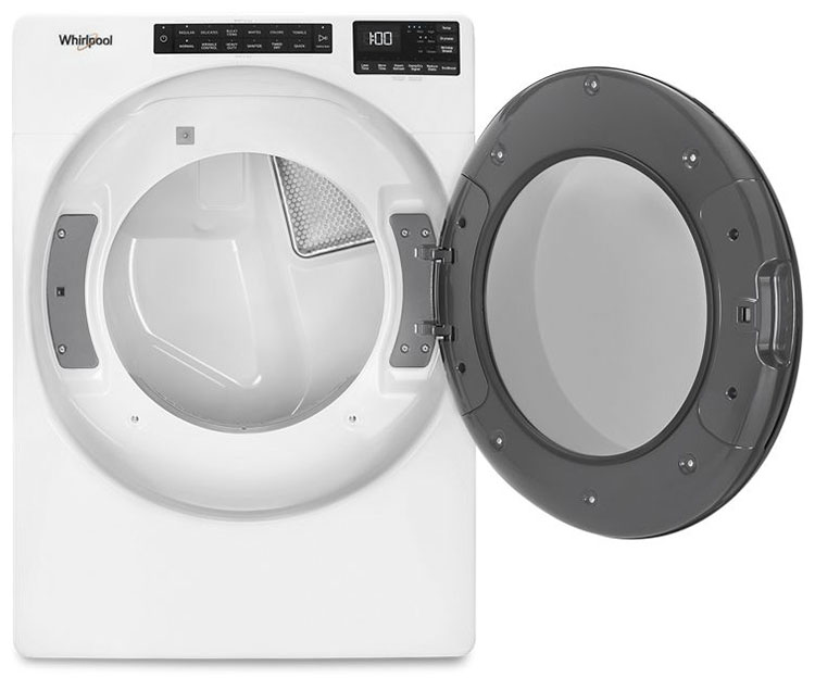 Whirlpool 7.4 Cu. Ft. White Electric Dryer WED6605MW Abt