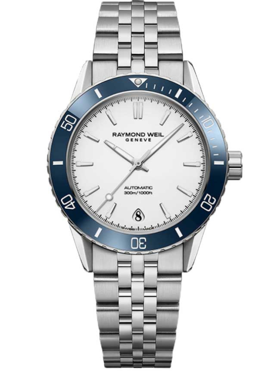 Raymond Weil Freelancer Diver Watch 36mm - 2755-ST3-30001 display picture 3
