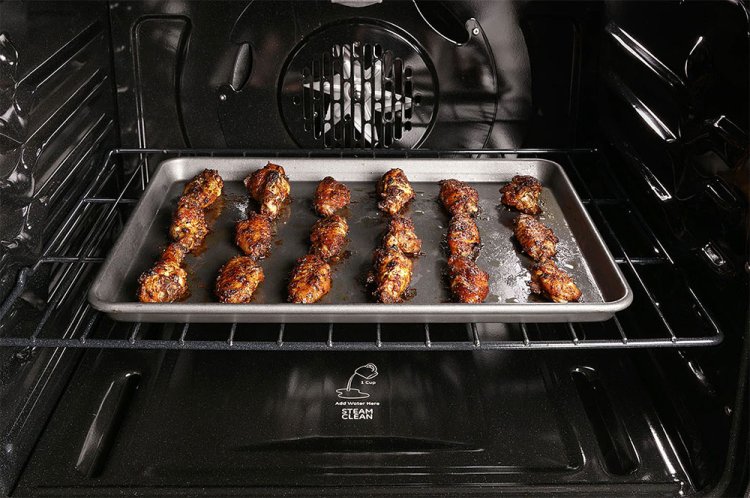 Large image of GE Profile 30" Fingerprint Resistant Stainless Steel Freestanding Self Clean Gas Range With No Preheat Air Fry