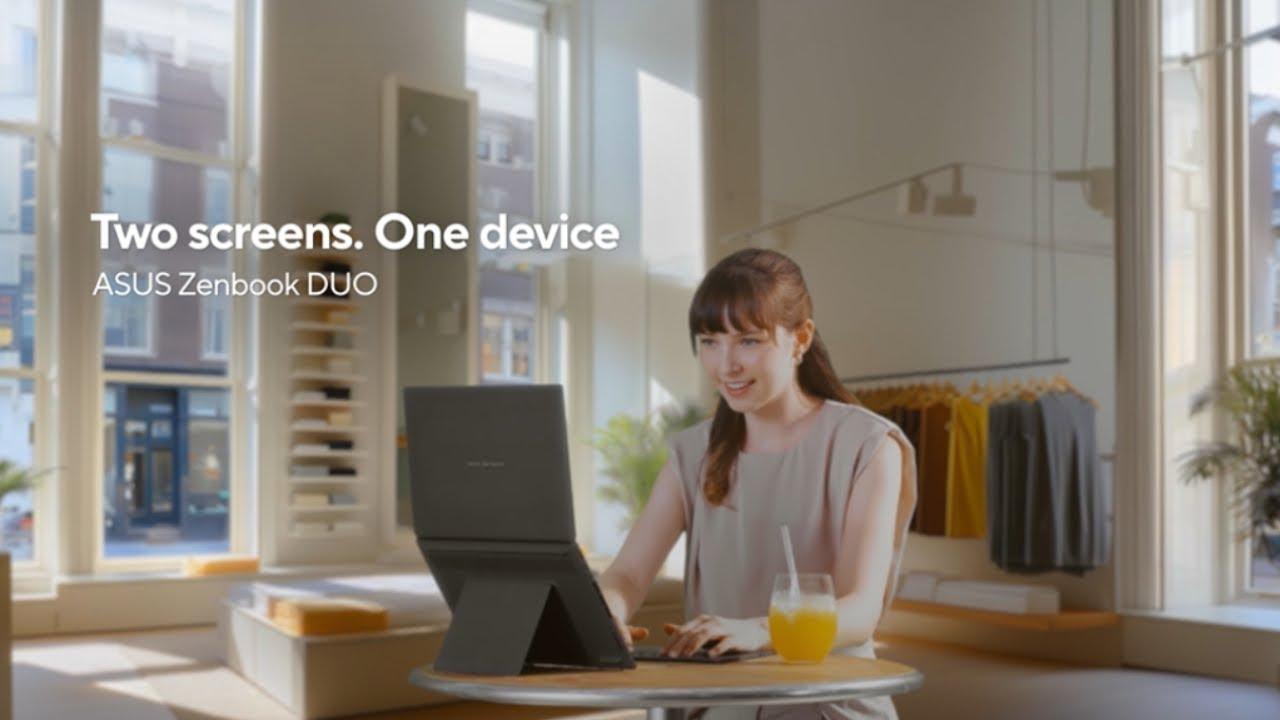 Watch ASUS Zenbook DUO (UX8407)  Powered by AI. Designed to DUO it. | Event Planner #intel