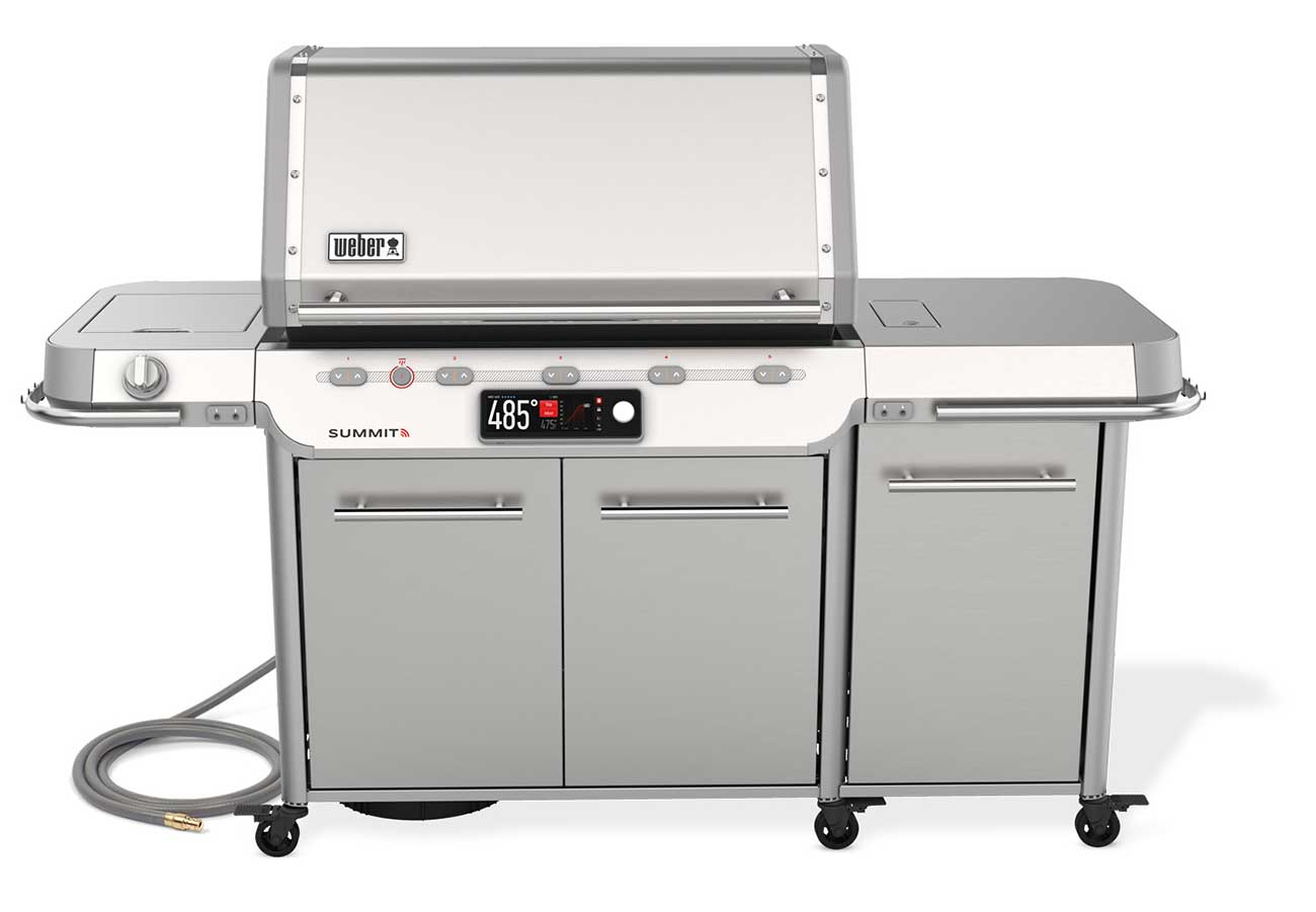 Weber Grill Summit Smart FS38X S Natural Gas in Stainless Steel - 1500053
