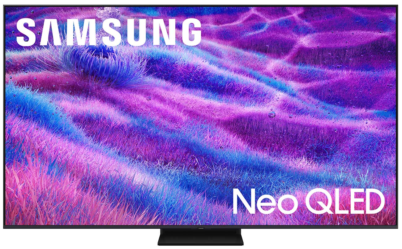 Samsung QN80F Neo QLED TV 65-Inch 4K Smart in Titan Black - QN65QN80FAFXZA