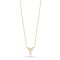 Roberto Coin 18K Yellow Gold Tiny Treasures Love Letter Y Pendant With Diamonds