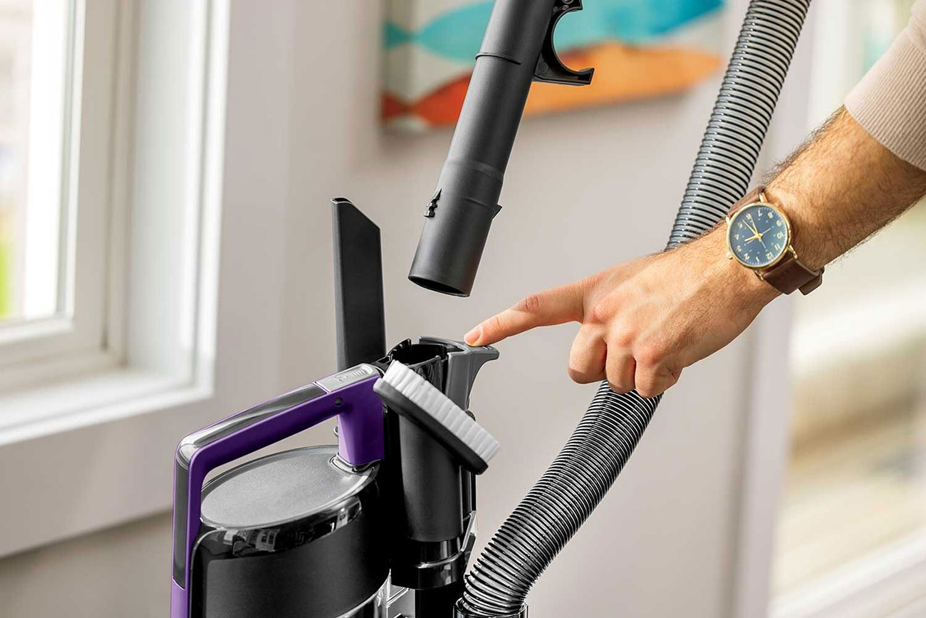 Upright Vacuum in-real Life Setting Detail 4