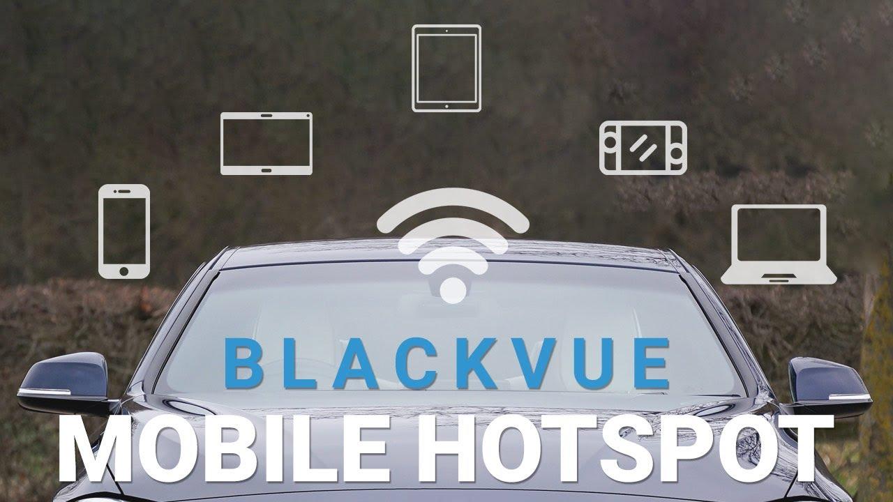 Watch BlackVue Mobile Hotspot Function - Share Your Dash Cam's Wi-Fi with Your Passengers