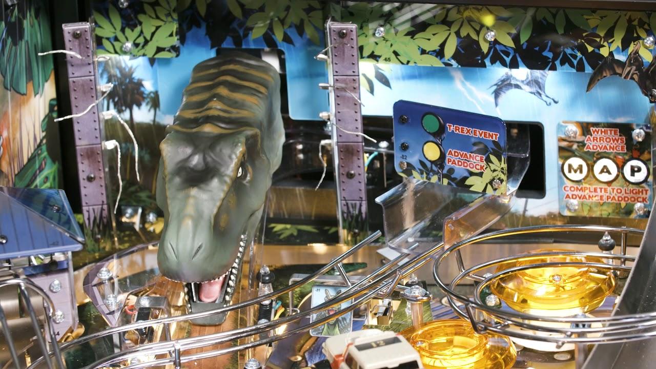 Watch Jurassic Park Pinball Premium LE Model Game Features