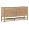 Four Hands Zuma Dresser with 6 Drawers in Dune Ash Veneer