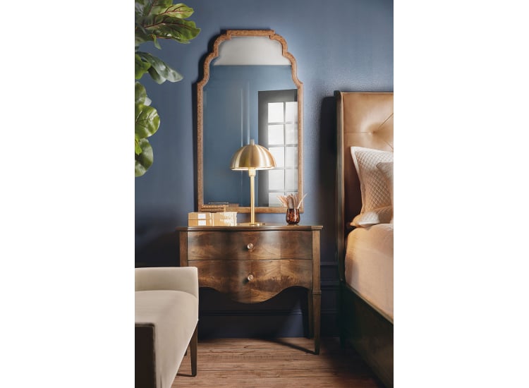 Hooker Furniture Archives Tall Mirror Mottled Amber - 6123-90006-80 Hooker Furniture Archives Tall Mirror Mottled Amber - 6123-90006-80