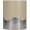 Bernhardt Solaria Accent Table in Dune | Shiny Nickel