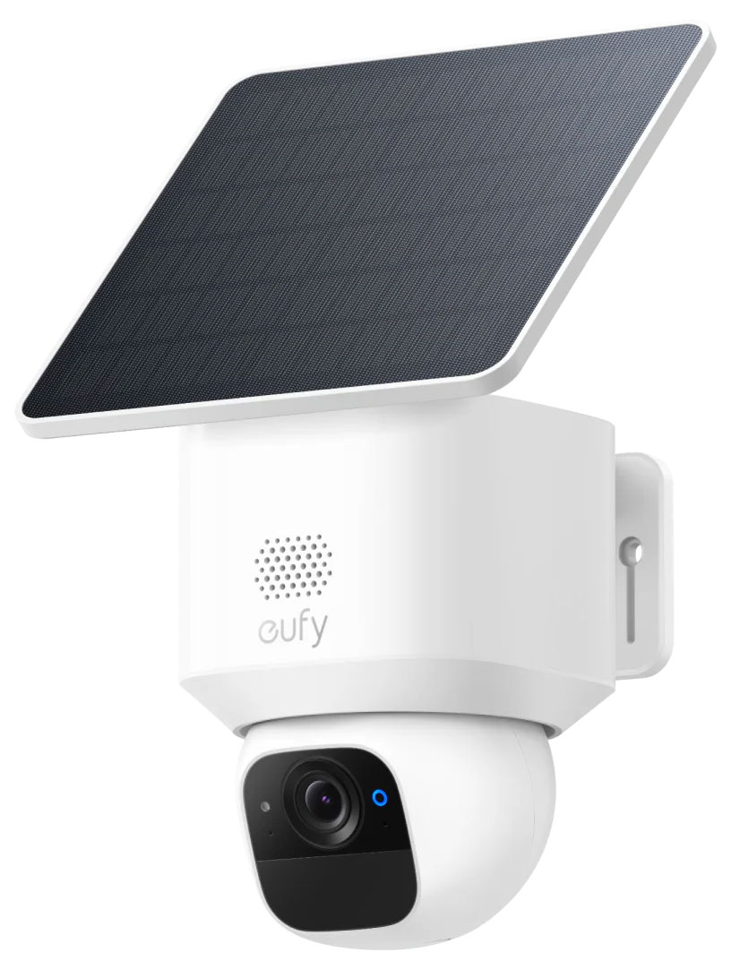 Front Angled View of Eufy Outdoor Security Camera