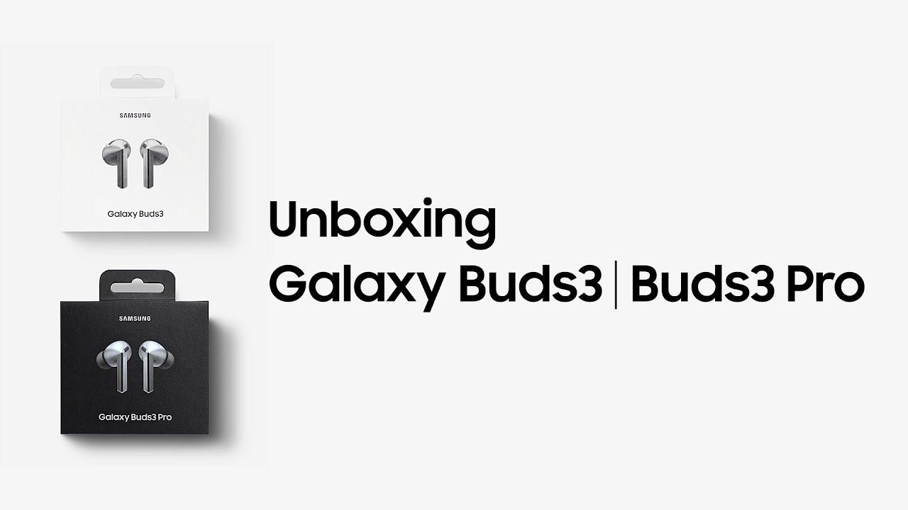Watch Samsung | Galaxy Buds3 Series Earbuds - Unboxing