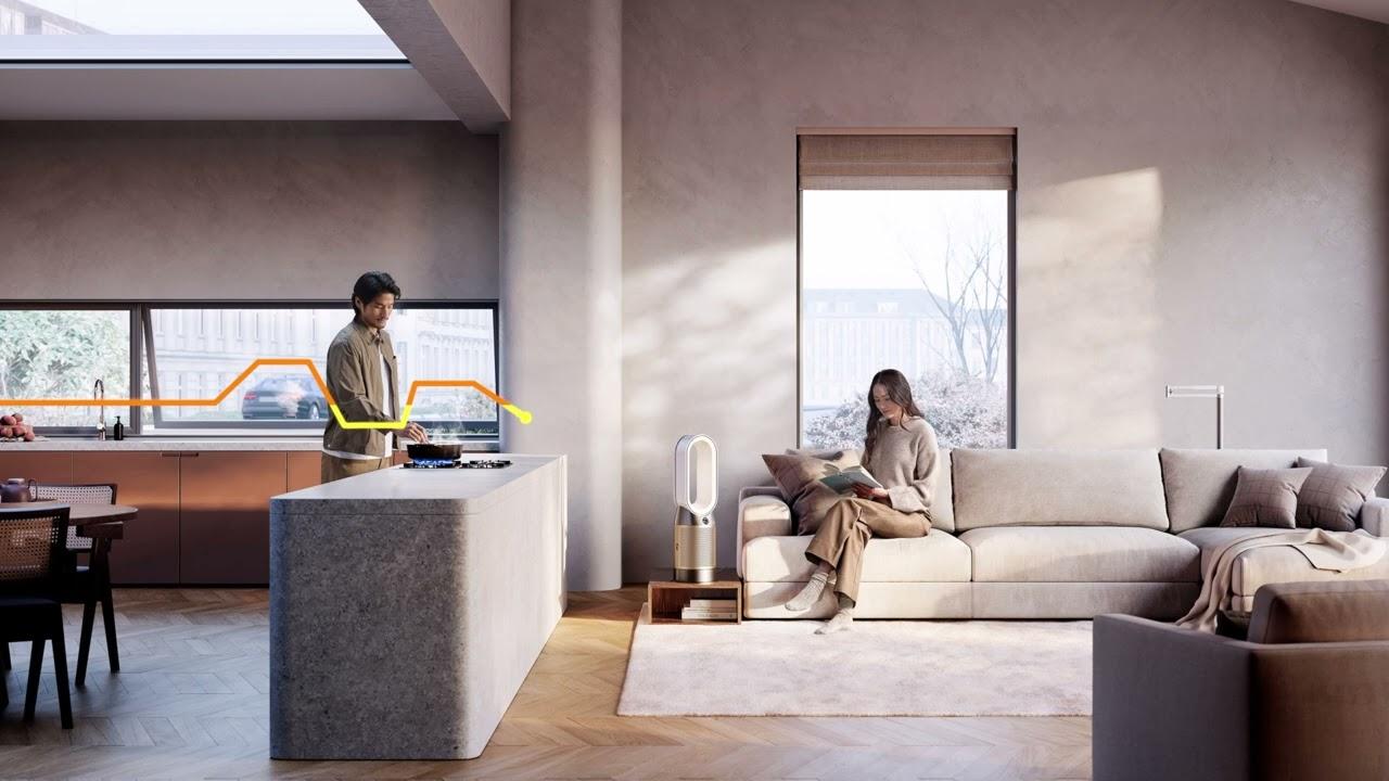 Watch Dyson Air Purifier Hot+Cool HP2 De-NOx