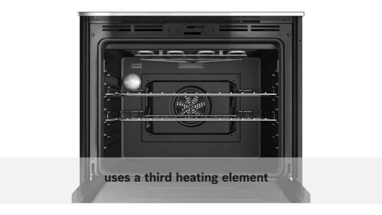 Watch Bosch European Convection Ovens