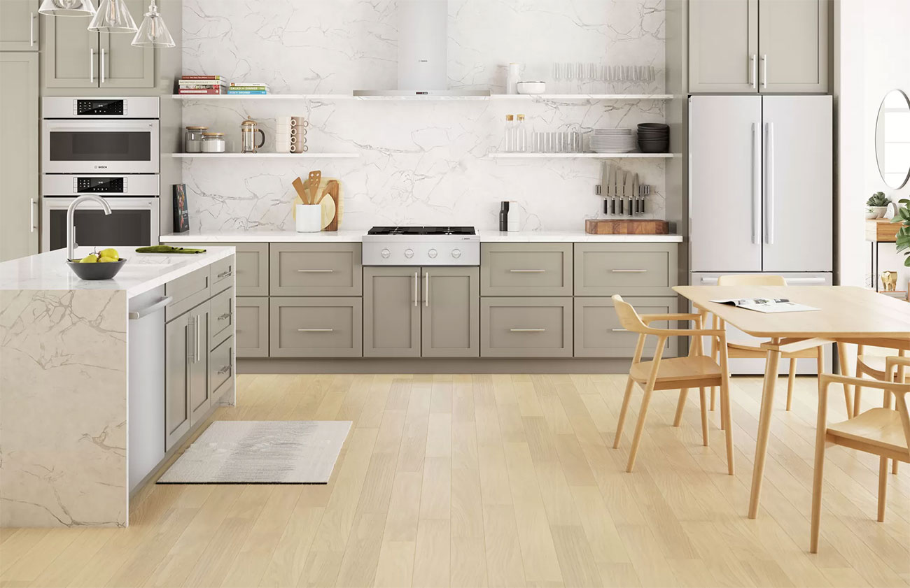 Bosch 30" Microwave Combo Wall Oven HBL87M53UC Abt