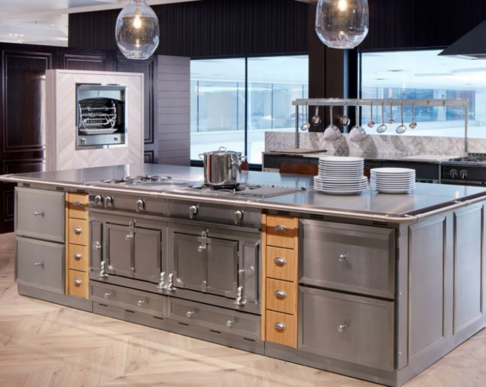 La Cornue 60" Chateau 150 Stainless Steel Dual Fuel Range Island