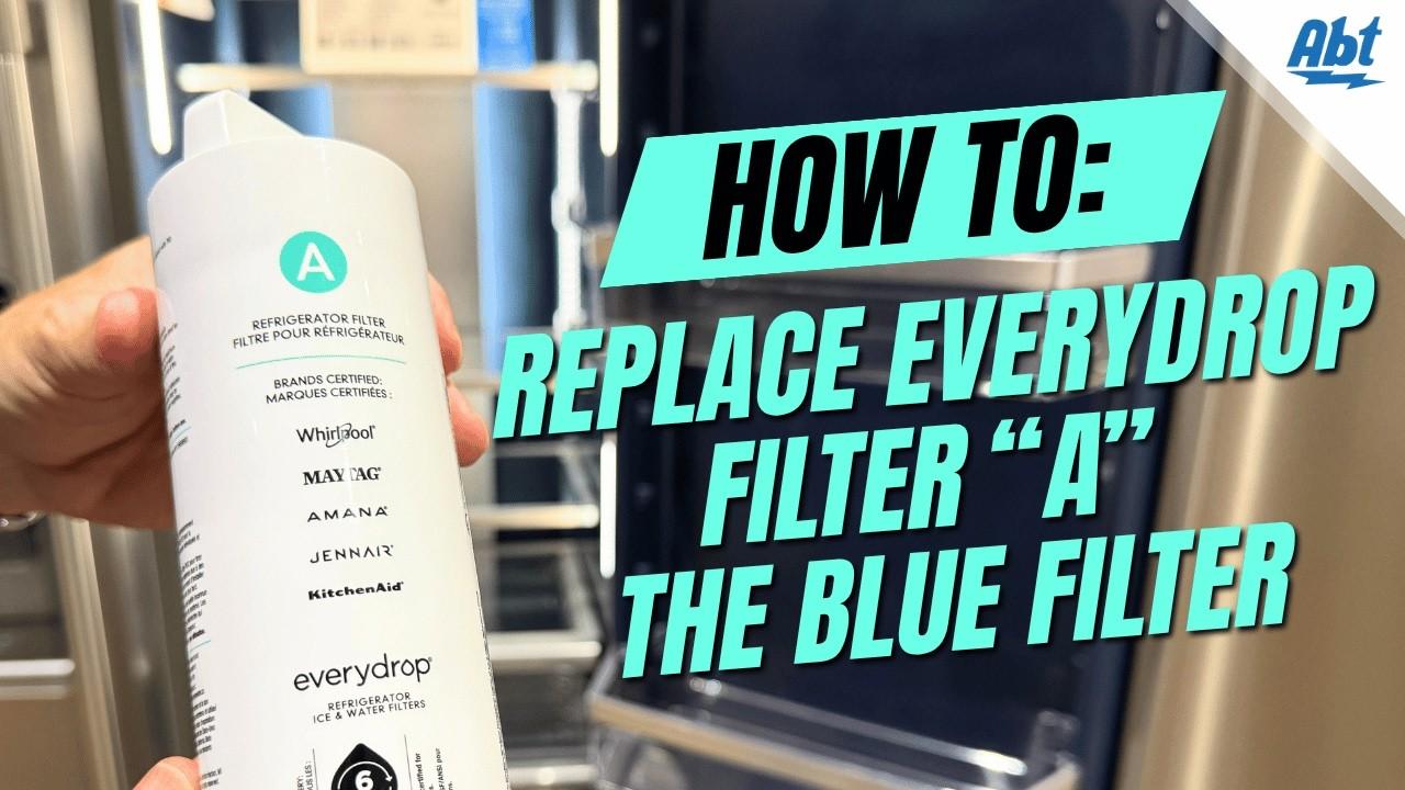 Watch How to Change the Everydrop Water Filter A (EDRARXD1) on a Maytag Side-by-Side Fridge