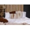 DreamFit DreamChill Enhanced Bamboo Quilted Sheet Set - California King - in White