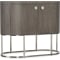 Hooker Furniture Modern Mood Oval Nightstand in Mink