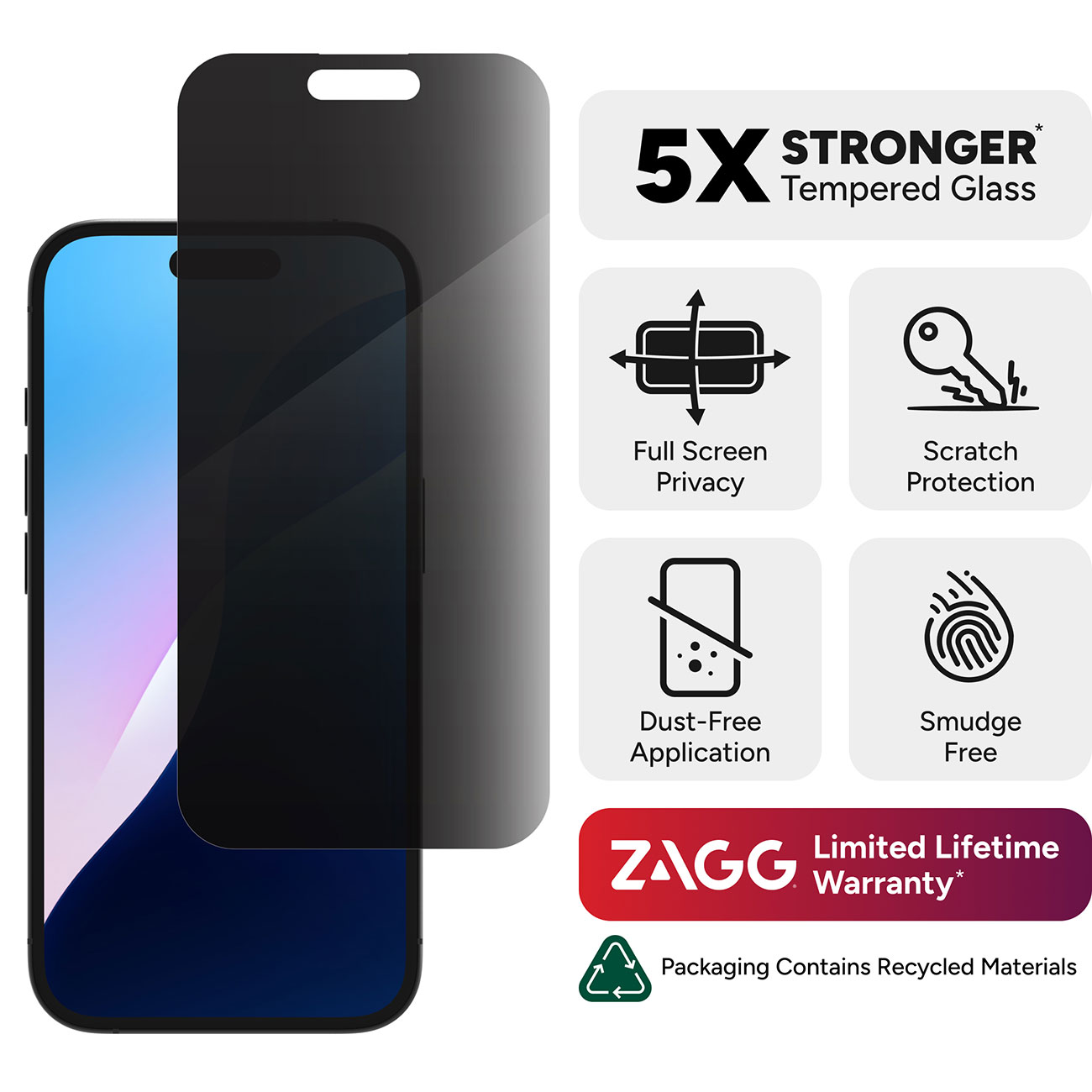 Zagg - 200114874 - Screen Protectors