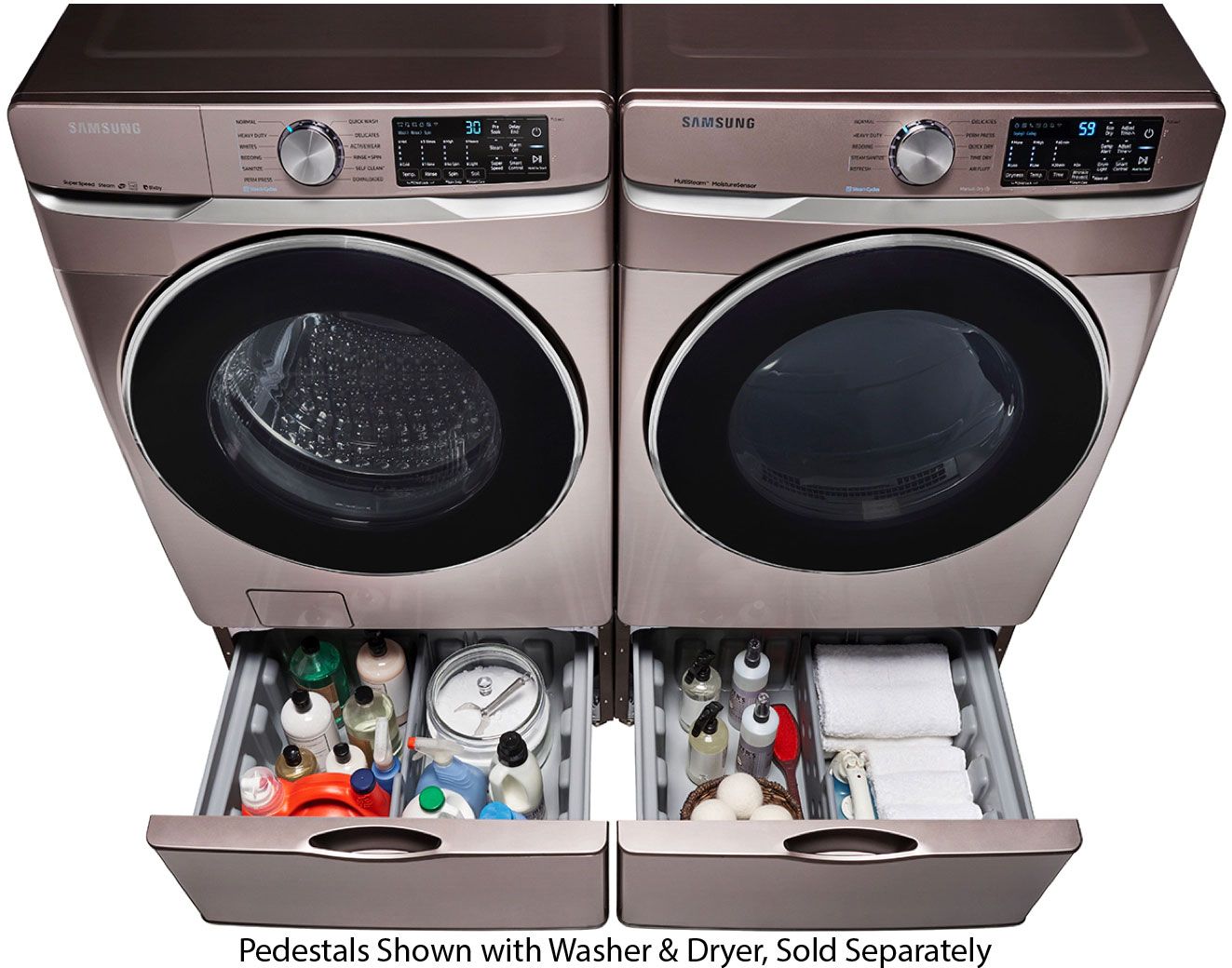 Samsung 27" Champagne Washer Or Dryer Pedestal WE402NC