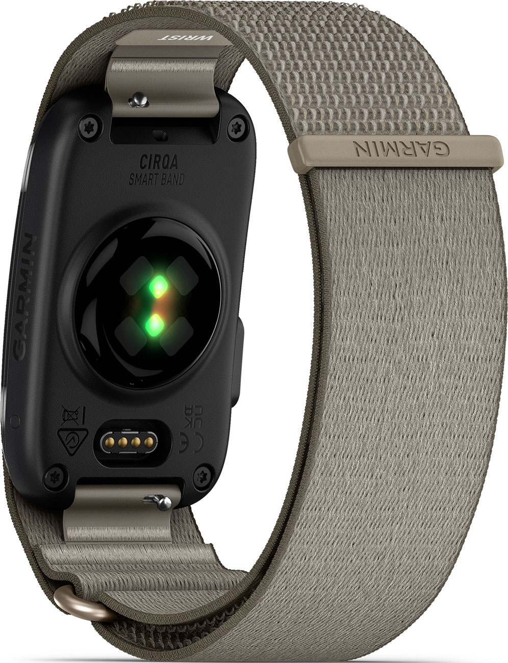 Rear View of Garmin Smart Band